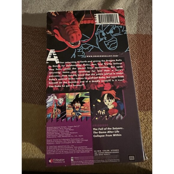 Dragon Ball GT: Baby - Vol. 5: Ramifications (VHS, 2003, UNCUT) RARE - Picture 4 of 7